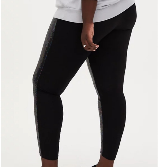 Torrid 3 irridescent mermaid leggings - Picture 5 of 7